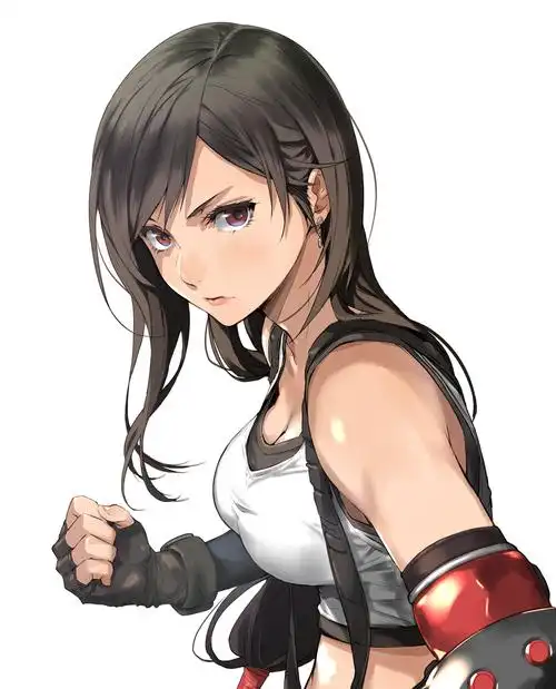 最终幻想 蒂法·洛克哈特 tifa lockhart pixiv
