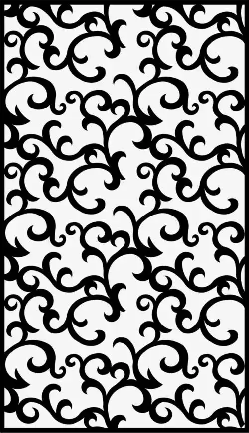 传统矢量云纹窗花剪纸花纹元素设计