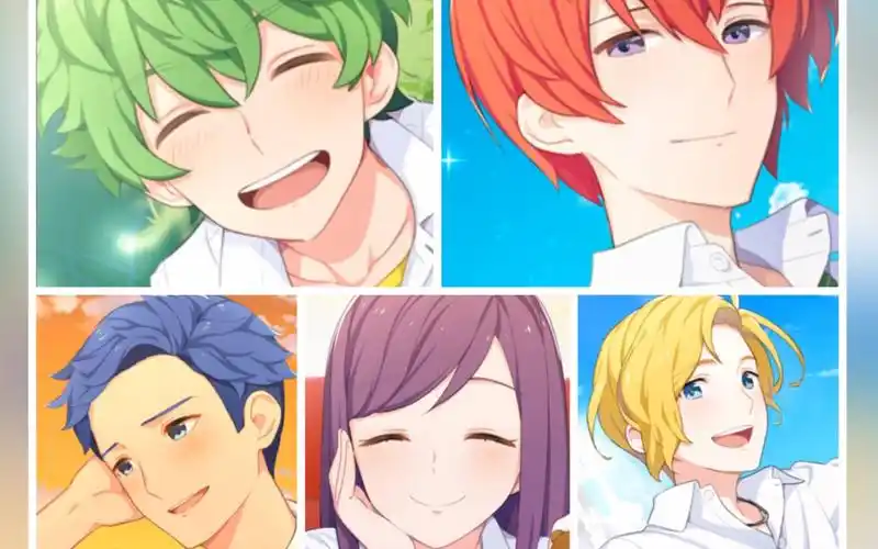 像素男友——绿红黄蓝四色美男总算集齐了(^63^)……等会,似乎还有