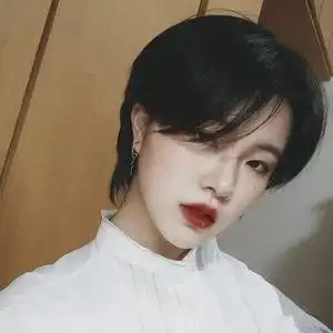 网红时尚假发男中分刘海短发韩版帅气逼真自然蓬松男女学生全头套