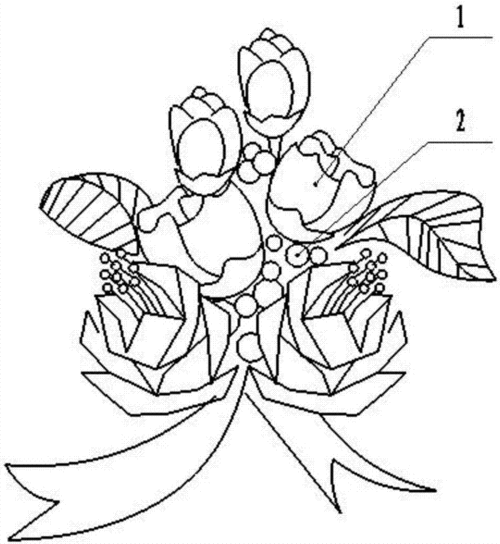 一种胸花制造技术