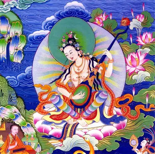 唐卡来自天国的祥和艺术