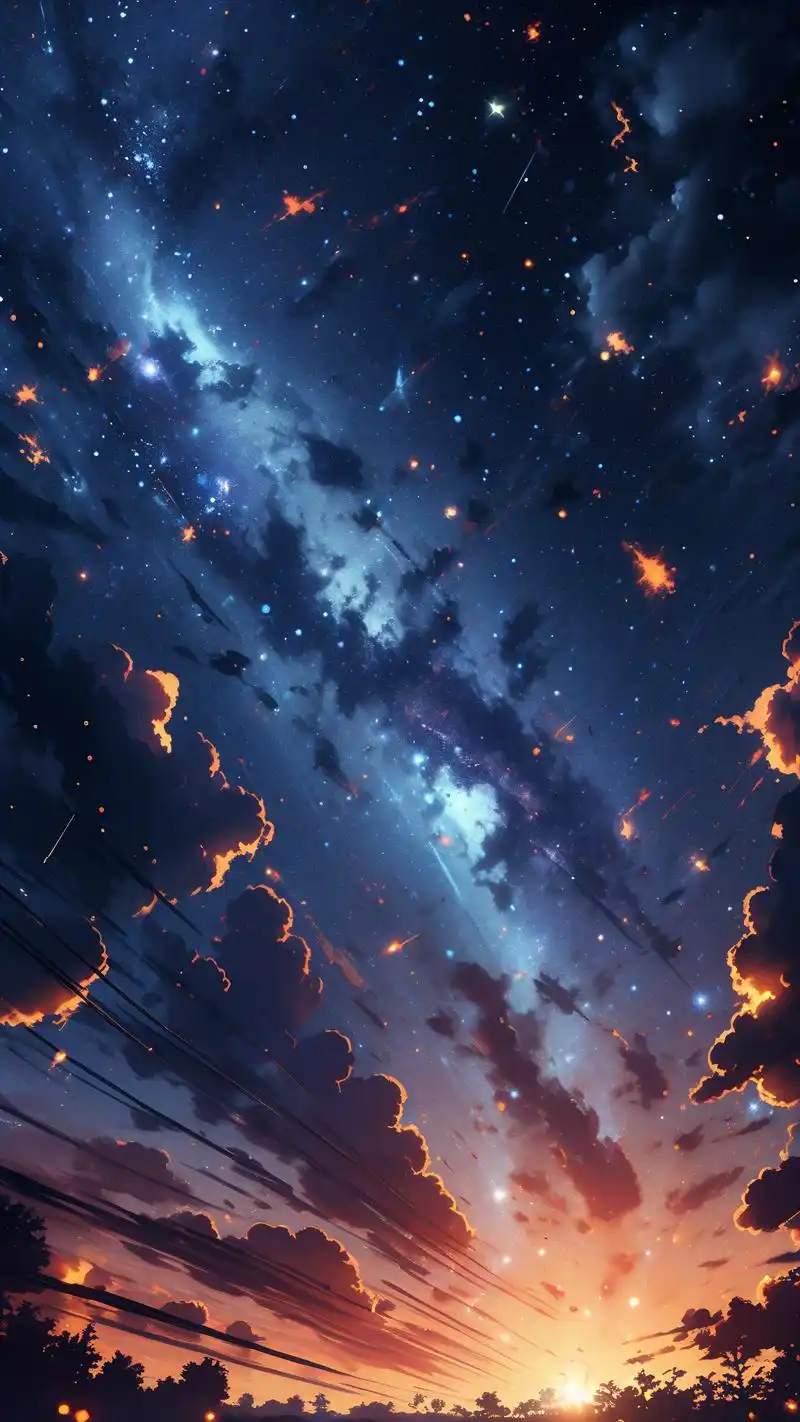 90星空壁纸来袭,抖音潮图大放送! 喔,这光影绝了!