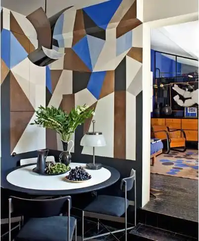 创意餐厅背景墙设计,随便一款你都会喜欢的!