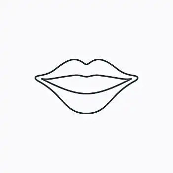 图章,情人节,文字,矢量,插画时尚,化妆,设计,矢量,插画嘴唇,象征,微笑