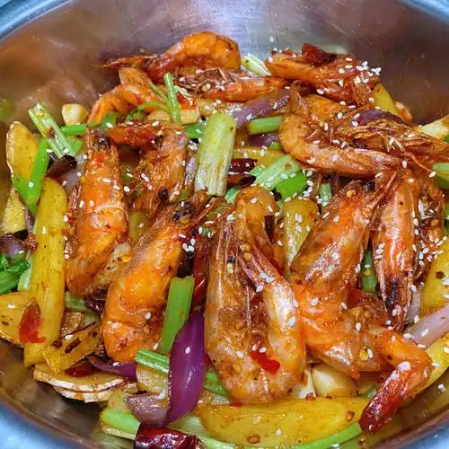 家庭版干锅虾做法好吃到停不下来