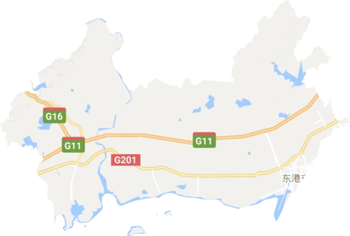 东港市高清电子地图,东港市高清谷歌电子地图