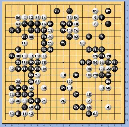 动图棋谱-全运会围棋赛第5轮 柯洁胜杨鼎新_高清图集_新浪网