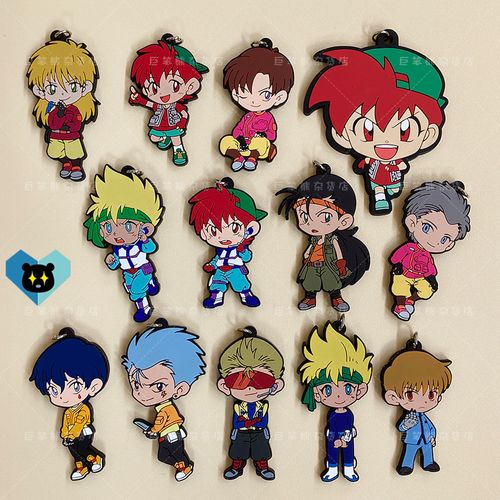 四驱车四驱兄弟星马烈星马豪鹰羽龙阿吉周边手机汽车钥匙背包挂件