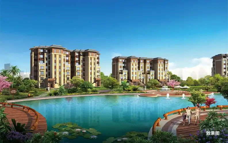 恒大海口文化城观景洋房效果图