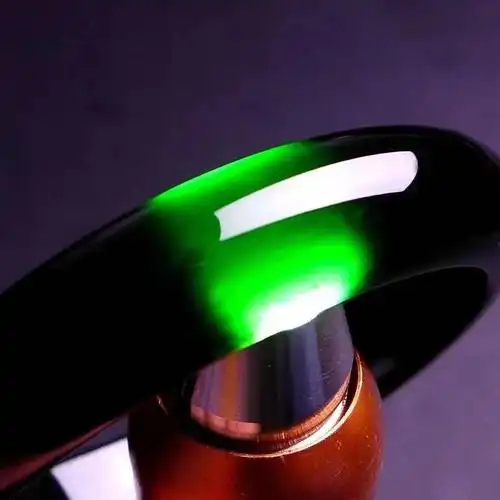 锦心似玉珠宝-缅甸翡翠手镯高端墨翠玉石手镯