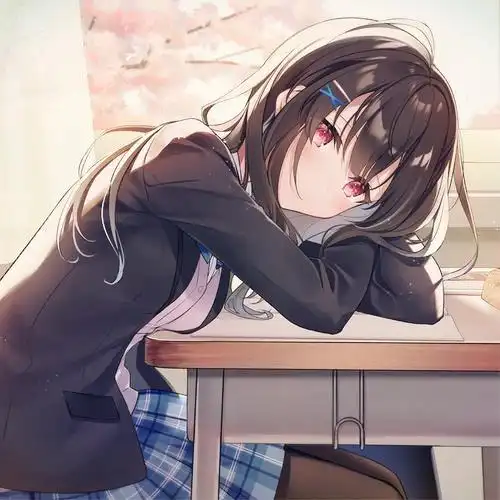 青春校园风女生头像动漫高清图片