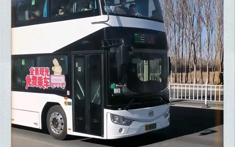 盘锦双层安凯巴士上线!