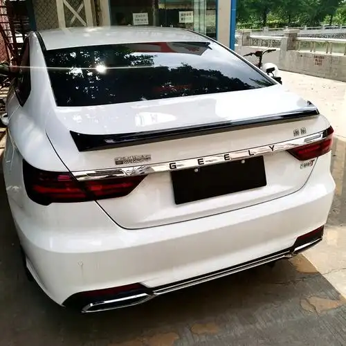18-21款吉利缤瑞汽车尾翼缤瑞改装专用免打孔烤漆装饰卧式压尾翼 开罗