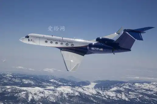 湾流v型, 飞机, 飞行, 射流, 小的, 私人的(gulfstream v, aircraft