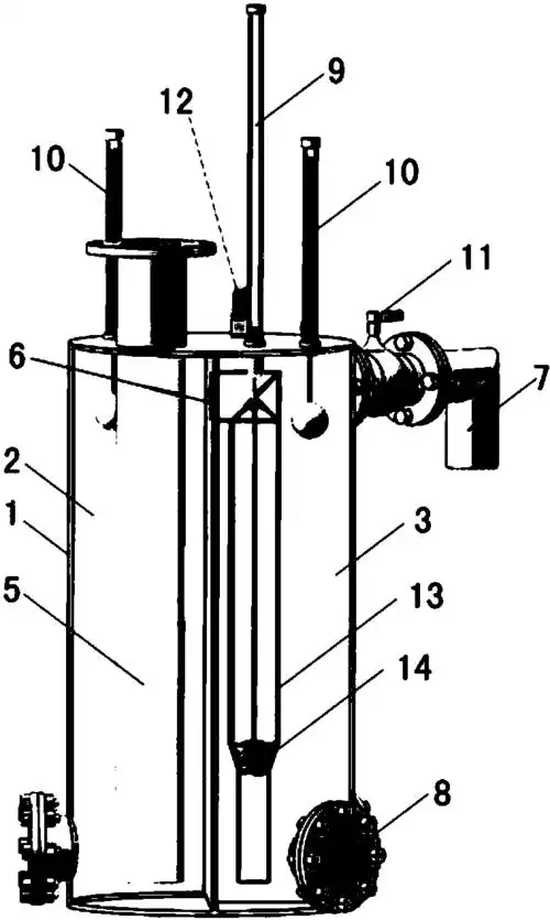 一种可以防止煤气泄露的水封式煤气脱水器