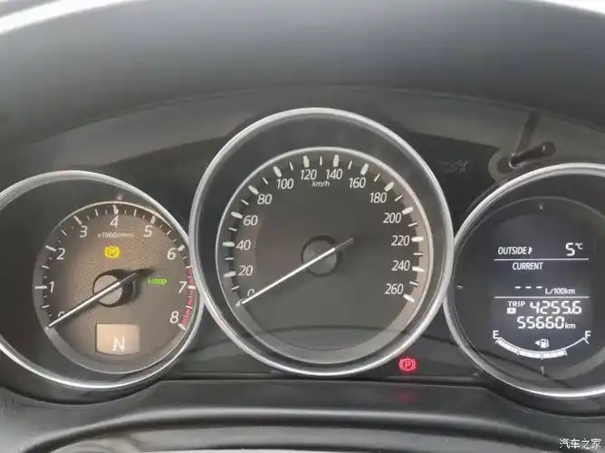 【图】谁的车仪表盘出现过这个黄色故障灯_马自达cx-5论坛_汽车之家