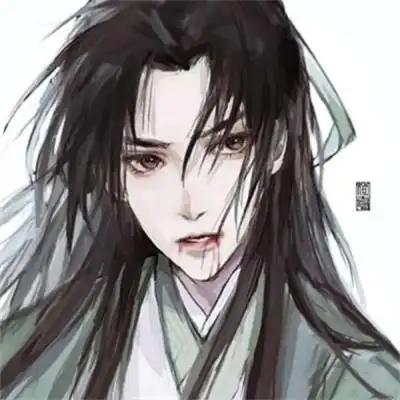 儒雅有仙气的古风男生动漫头像