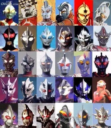 奥特六兄弟黑暗简笔画