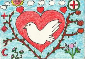 如泰伯庙,民族乐器厂等文化阵地,组织"我眼中的红十字"绘画大赛,通过