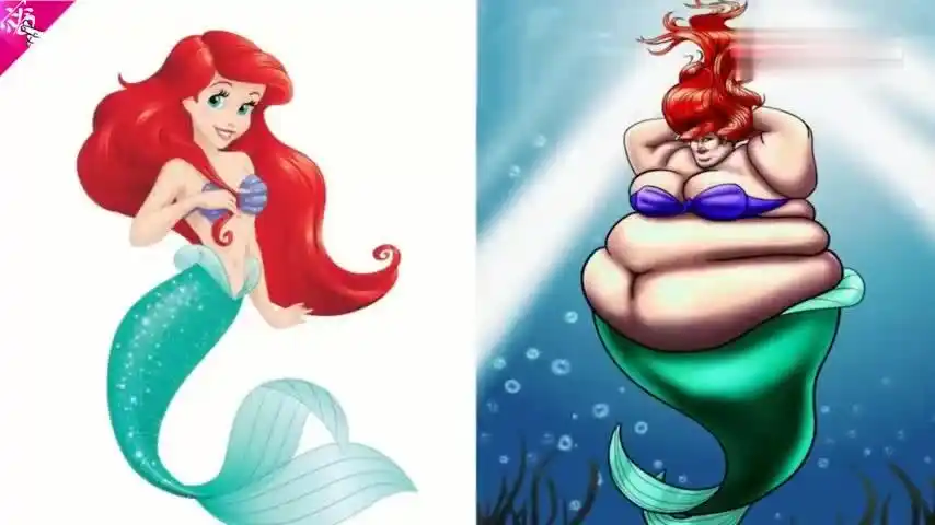 当这些公主们变胖后满身赘肉 各个都别有一番韵味-母婴亲子视频-搜狐