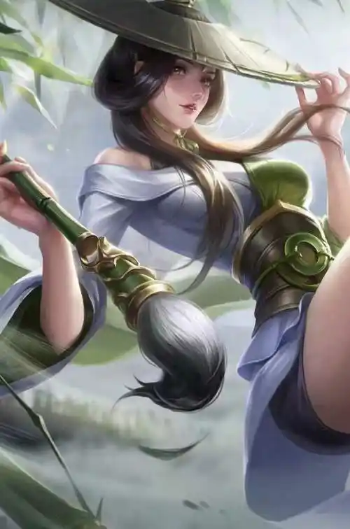 上官婉儿修竹墨客皮肤中国风感十足,技能帅气又迷人,质量太高了_英雄