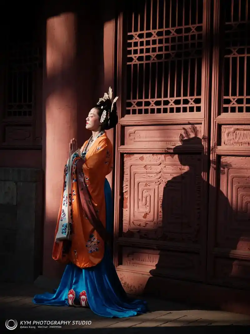 拍一组画中大唐美女(附参考图)唐代绘画中有很多供养人的画像, - 抖音