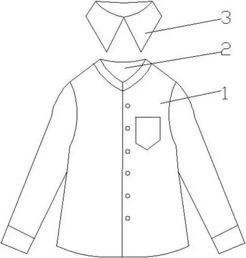 干货|16款常见衬衫领型介绍(图解)