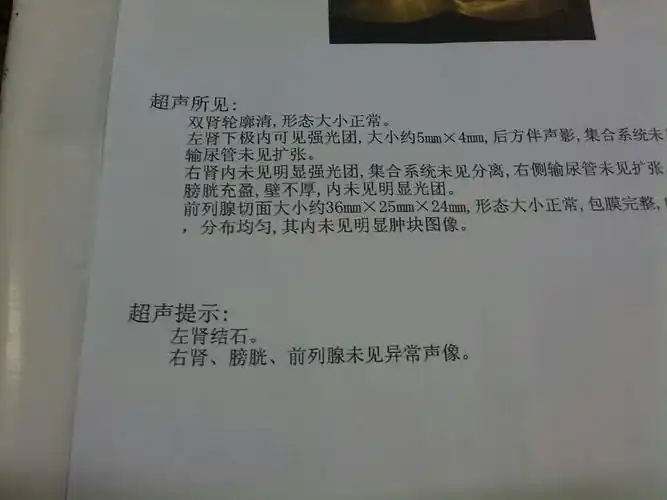 今天去医院检查出左肾下极有一颗5x4mm结石,可医生说不用管它,所以药