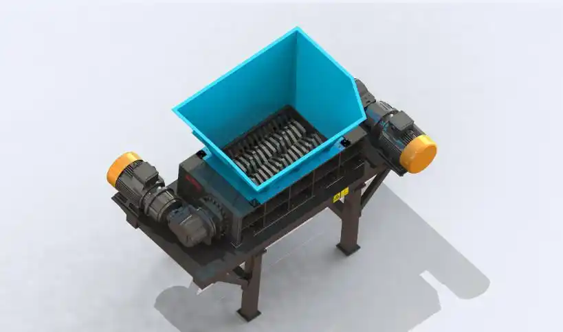 安徽瓦力撕碎机破碎机厨余机垃圾处理设备