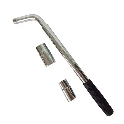 套筒板手套装换胎汽车扳手十字架套筒小车省力轮胎拆卸工具助力板手汽