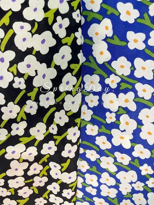 纯棉##印花布料##印花面料##小碎花