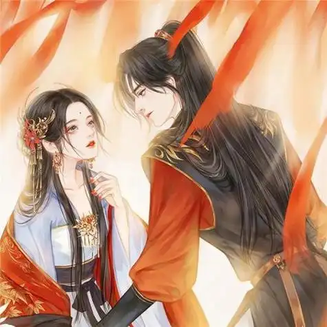 情侣头像一男一女情头二次元古风 情侣头像图片大全 -【爱个性】