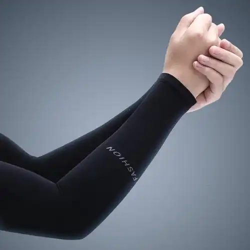 冰袖男士袖套闪电客夏季手套薄女防晒手袖长款骑行开车护臂