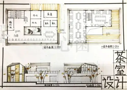 快题真题解析 | 临水茶室设计 - 知乎