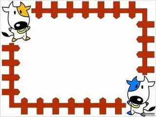 手抄报方框简笔画将标题文字为方框边框春节学画简笔画春节手抄报标题