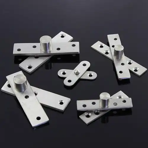 360度转片转轴门轴不锈钢木门暗藏顶头天地铰链天地轴上下合页