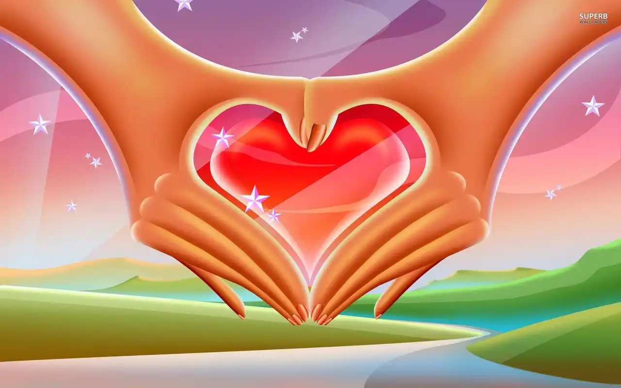 爱心桌面壁纸之1440 900高清