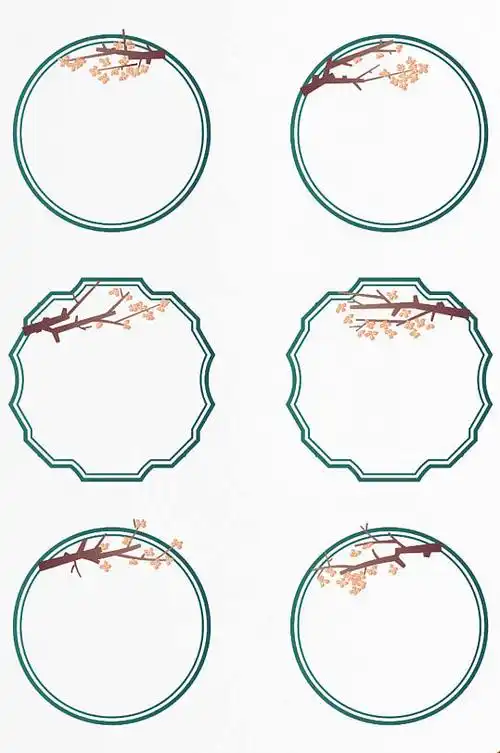 古风标题边框图片-古风标题边框设计素材-古风标题边框模板下载-众图