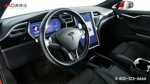 2018款特斯拉models75d,黑色内饰,座椅,中控方向盘,仪表台图片2140624