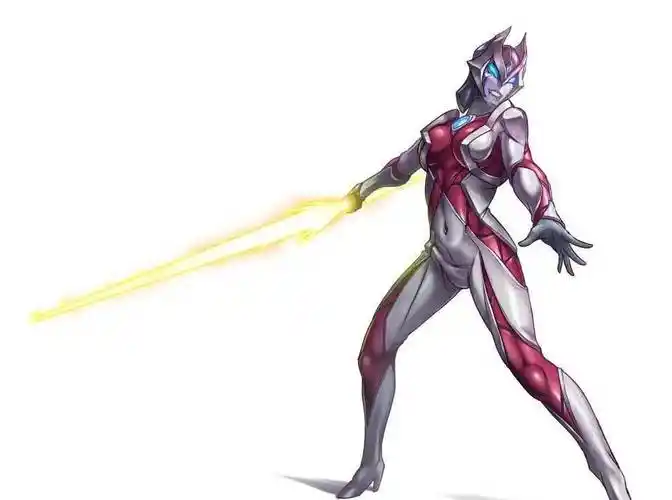 的奥特曼,托雷基亚黑化前和正义的卡蜜拉形象很帅气_蓝色_整体_计时器