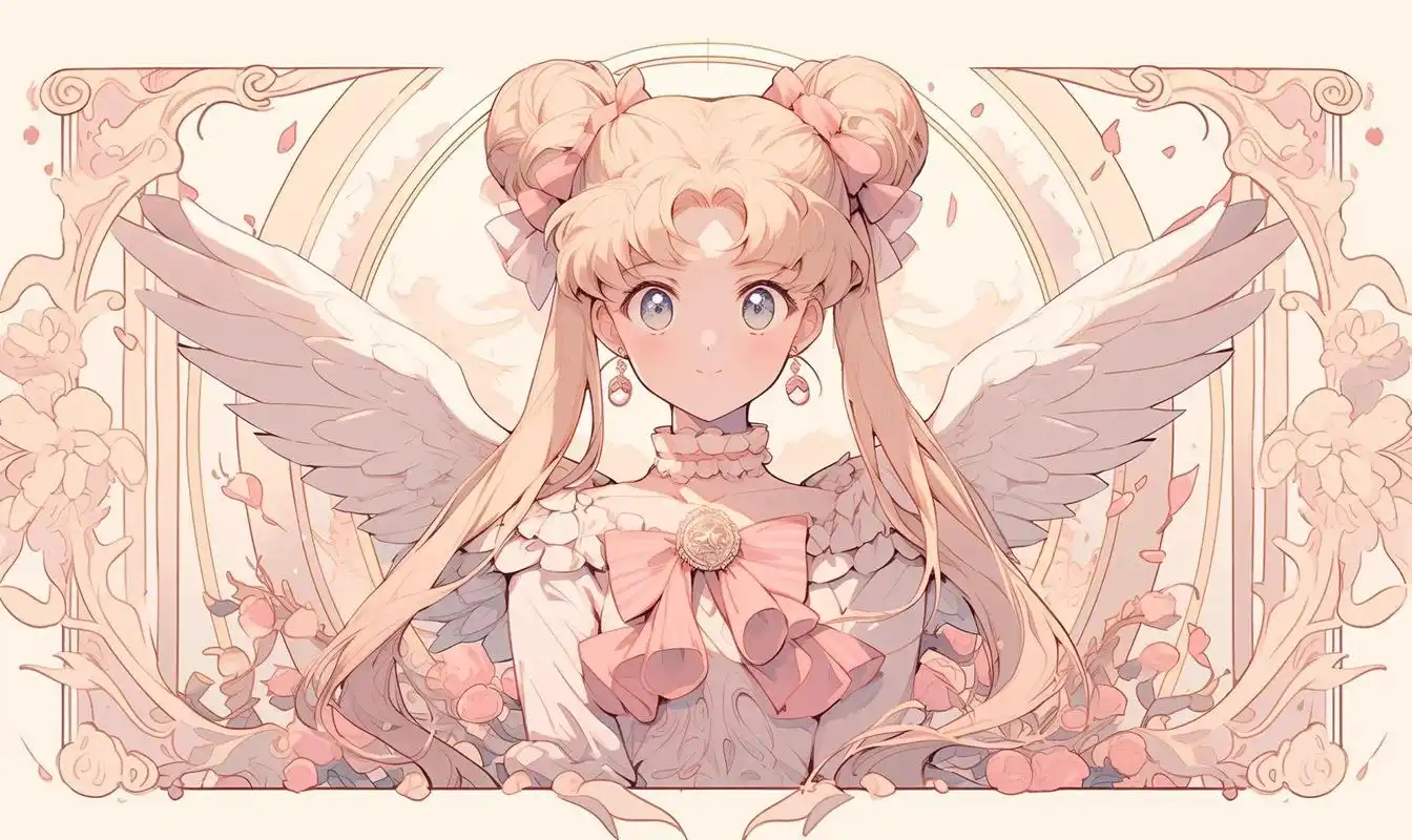 电脑壁纸|美少女战士|粉色时代  三联7715取图