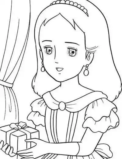 公主简笔画 公主简笔画简单又漂亮