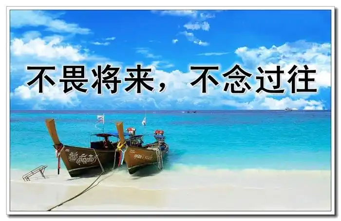 荧光小王子,不畏将来,不念过往!