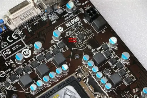 库存msi微星b75map451155主板四根内存条主板