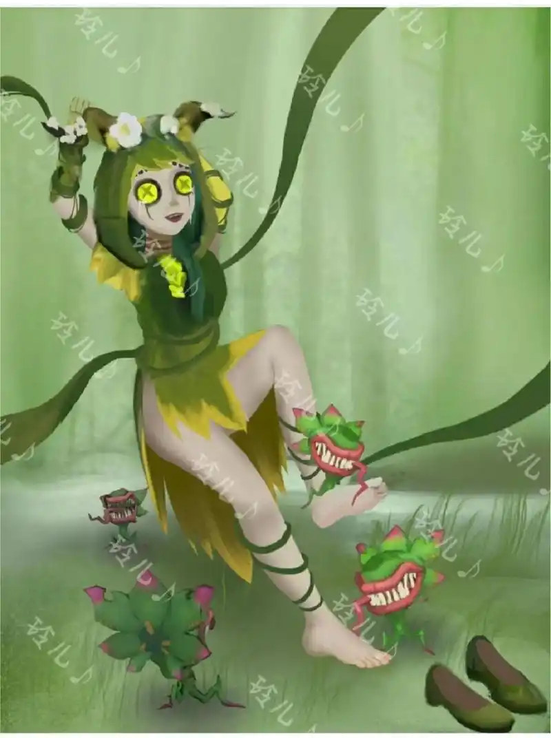 第五人格tk祭司『引路人』:"该死,这什么破地方"采药人艾玛不小心在不