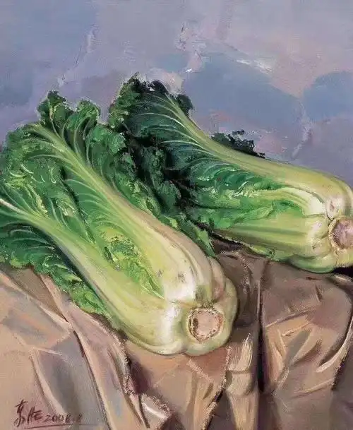 油画水粉画蔬菜水果临摹卡