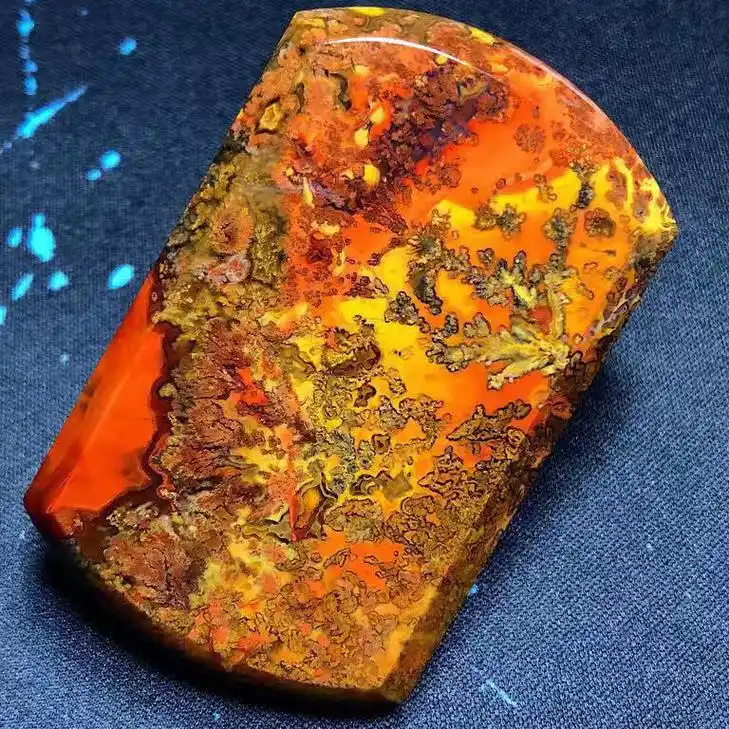 战国红玛瑙平安无事牌1