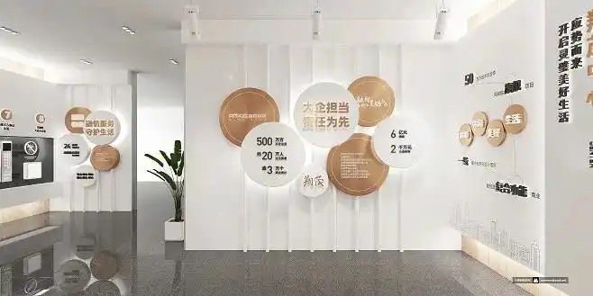一批风格迥异的文化墙展墙设计案例赏析