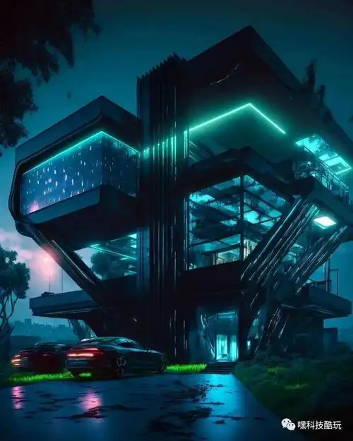 ai设计的别墅,简直是科幻片呀!|ai|设计|别墅_新浪新闻